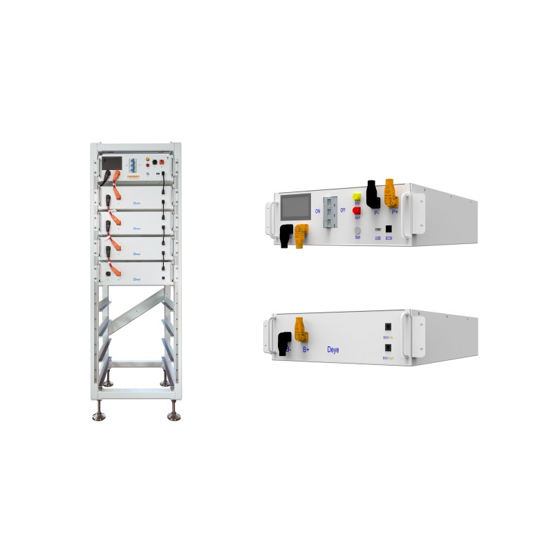 DEYE Yüksek Voltaj Lityum Akü 30.72 kWh