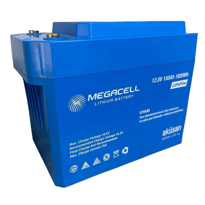12,8V 150 Ah LİTYUM LİFE P04 - ABS Standart