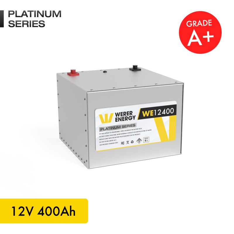 400 AH | 12V LiFePO4 Lityum Demir Fosfat Batarya/Akü – Bluetooth/Wifi