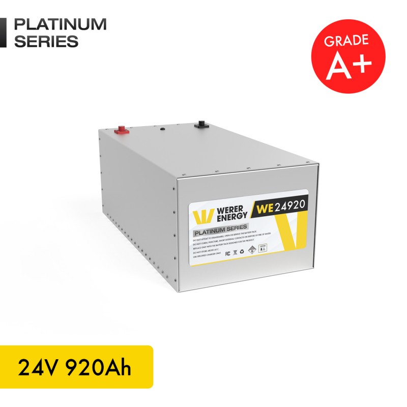 920 Ah |24V LiFePO4 Lityum Demir Fosfat Batarya/Akü – Bluetooth/Wifi