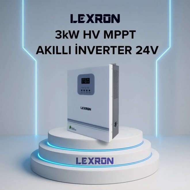 3KW HV MPPT AKILLI İNVERTER 24V