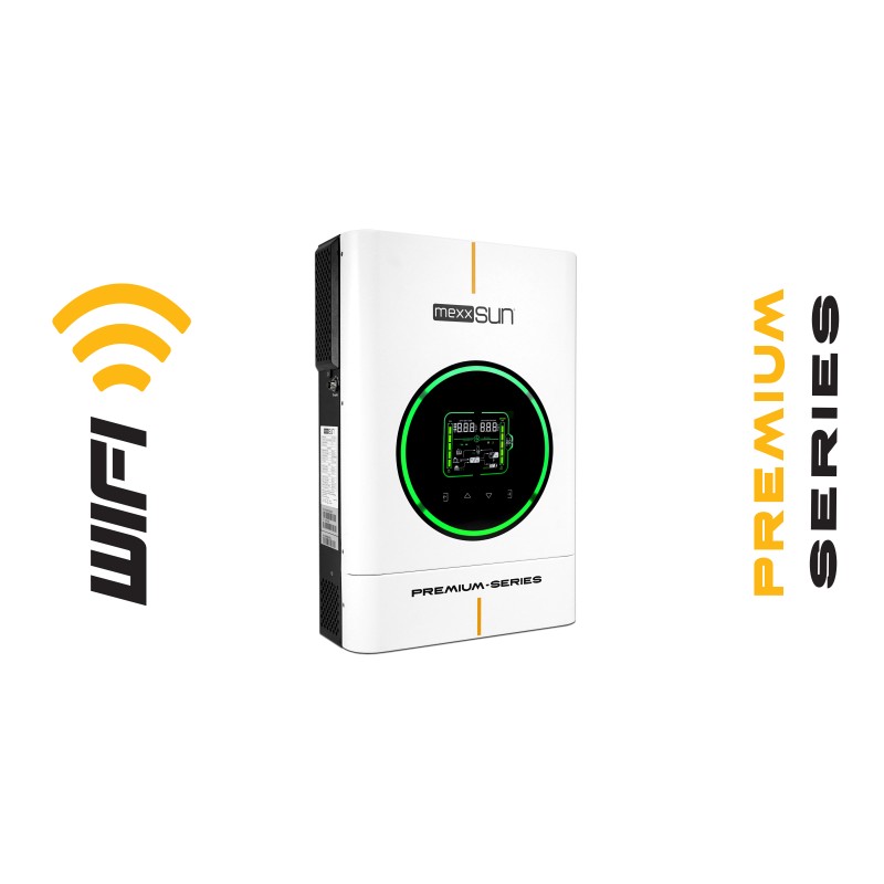 MEXX-P6kW - Premium 48V 6kW (Paralel /Wi-Fi/ Dual Output)