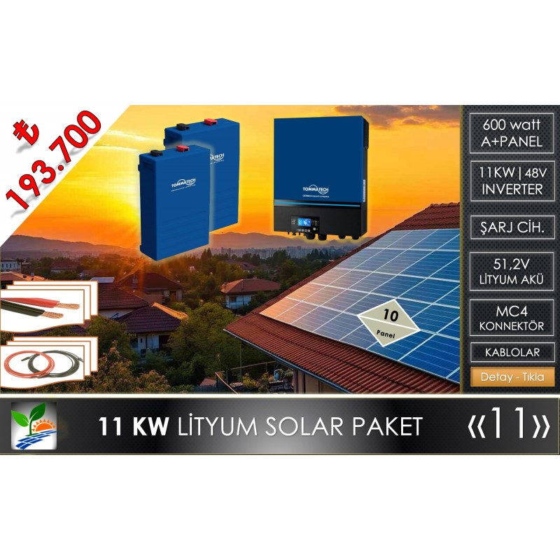 11 KW LİTYUM PAKET | PKT11