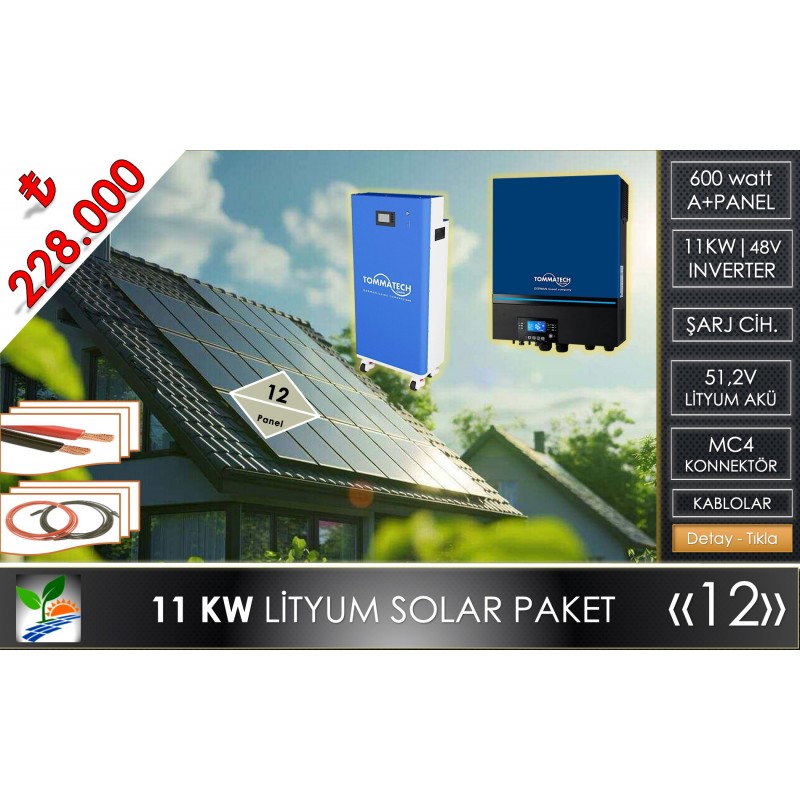 11 KW LİTYUM PAKET | PKT12