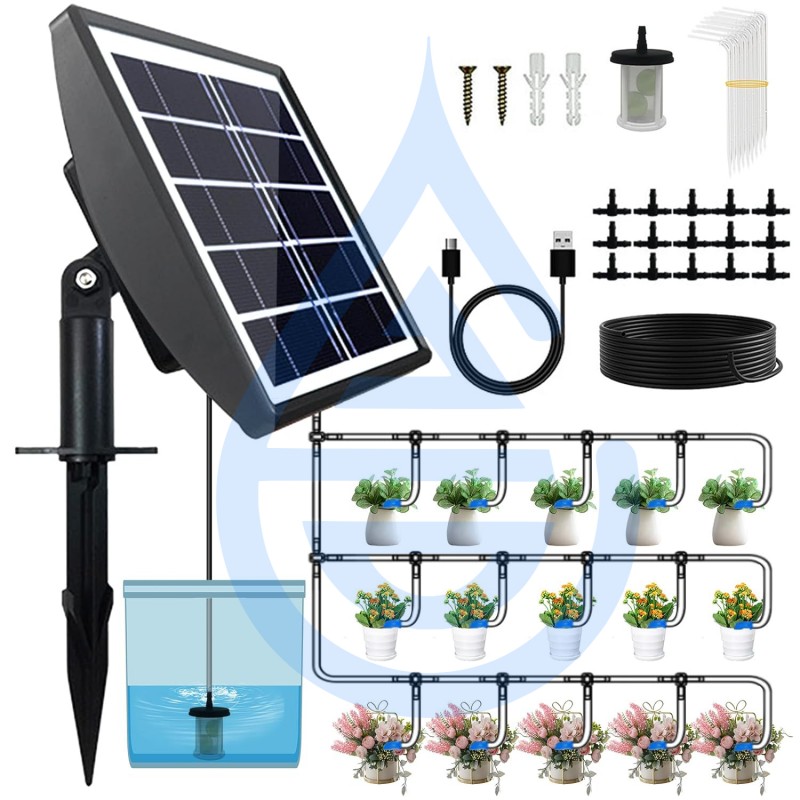 Güneş Enerjili otomatik saksı sulama cihazı